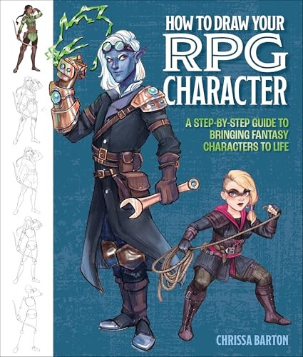 How to Draw Your RPG Character: A Step-by-Step Guide to Bringing Fantasy Characters to Life