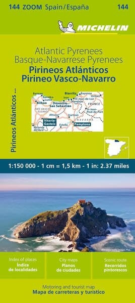 Basque Coast - Pyrenees West - Zoom Map 144