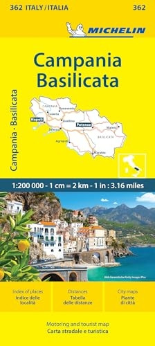 Campania - Michelin Local Map 362