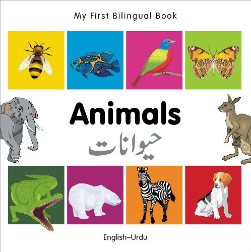 My First Bilingual Book - Animals - English-Urdu