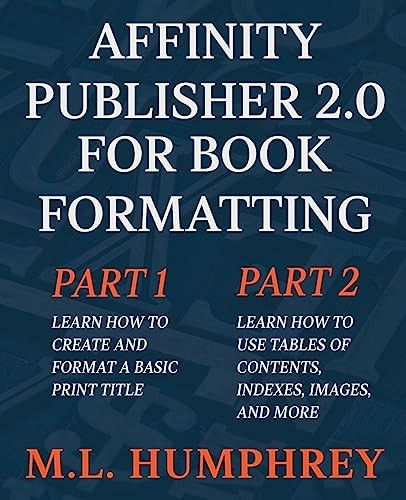 Affinity Publisher 2.0 for Book Formatting