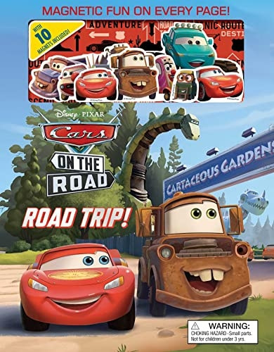 Disney Pixar: Cars on the Road (Magnetic Hardcover) [Board book]