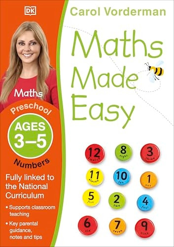 Maths Made Easy Numbers Preschool Ages 3-5 (Carol Vorderman's Maths Made Easy)