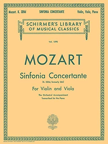 Sinfonia Concertante: Score and Parts