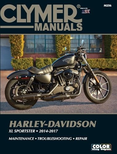 Harley-Davidson XL Sportster  2014-2017 Clymer Repair Manual (Clymer Powersport)