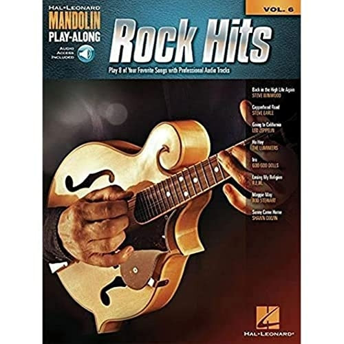 Rock Hits: Mandolin Play-Along Volume 6