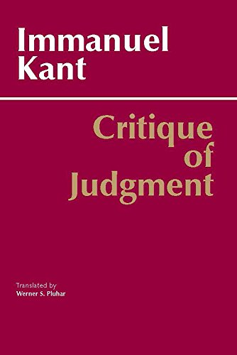 Critique of Judgement