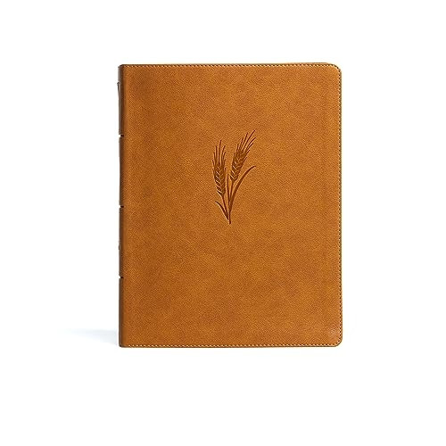 Kjv Notetaking Bibles, Large Print Edition, Camel Leathertouch