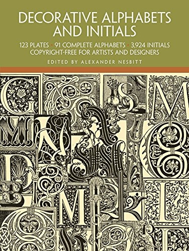 Decorative Alphabets and Initials (Dover Pictorial Archives)