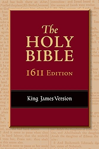 KJV Bible: Genuine Leather, Black