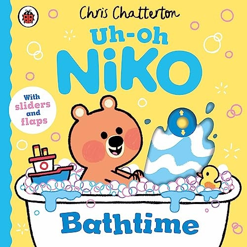Uh-Oh, Niko: Bathtime: a push, pull and slide story