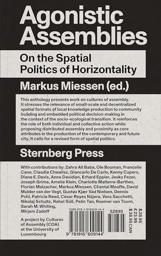 Agonistic Assemblies: On the Spatial Politics of Horizontality