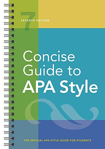 Concise Guide to APA Style