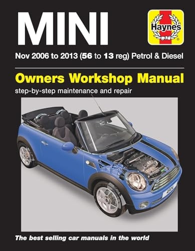 Mini Petrol and Diesel Owners Workshop Manual 2006-2013