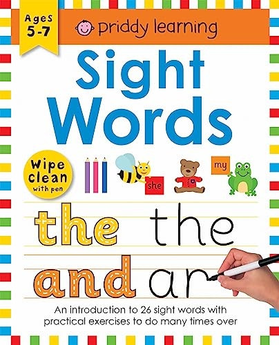 Sight Words (Wipe Clean Workbooks)