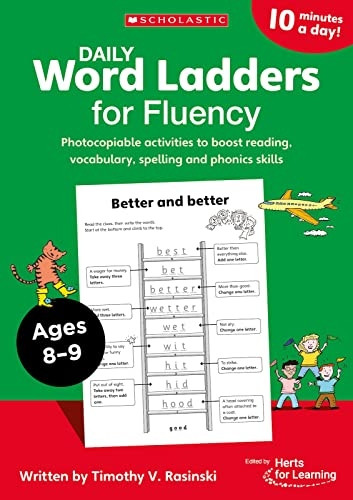 Ages 8-9 (Daily Word Ladders for Fluency)
