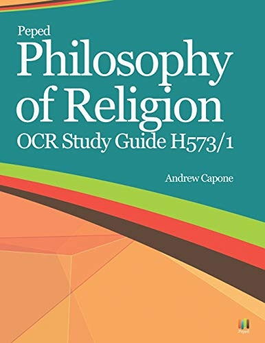 Philosophy of Religion OCR Study Guide H573/1