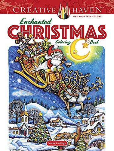 Creative Haven Enchanted Christmas Coloring Book (Creative Haven)