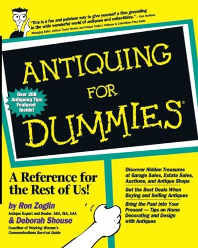 Antiquing for Dummies (For Dummies (Lifestyles Paperback))