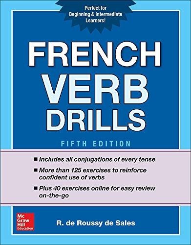 French Verb Drills, Fifth Edition (Hardback)