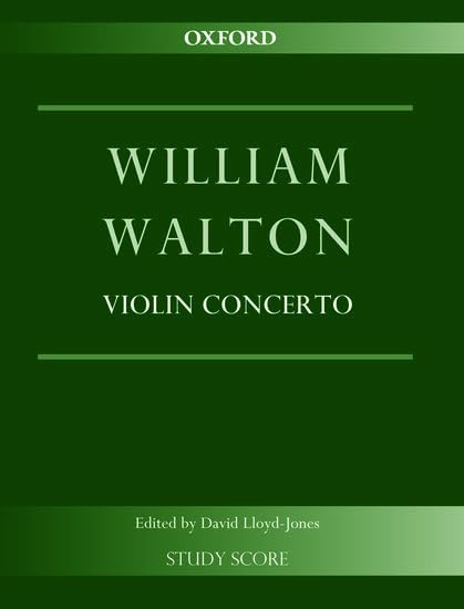 Violin Concerto: Study score (William Walton Edition)