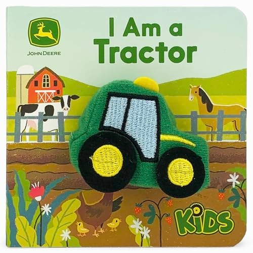 I Am a Tractor (John Deere Finger Puppet Book) [Board book]