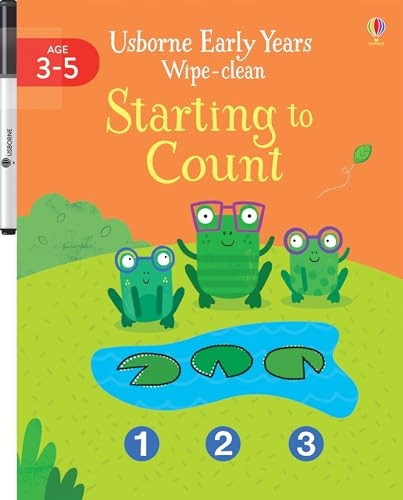 Starting to Count (Usborne Early Years Wipe-Clean)