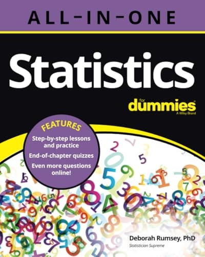 Statistics All-in-One For Dummies (+ Chapter Quizz es Online)