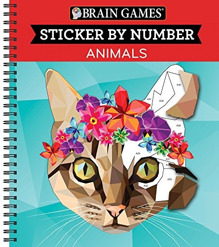 Brain Games Color by Stickers Animals