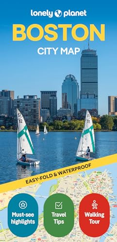 Lonely Planet Boston City  Map