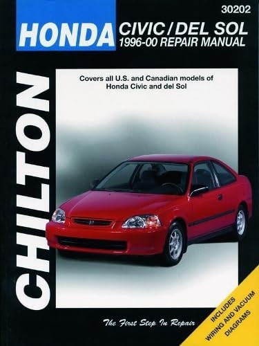 Honda Civic/Del Sol 1996-2000 (Chilton Total Car Care Automotive Repair Manuals)