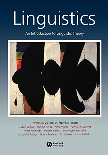 Linguistics: An Introduction to Linguistic Theory