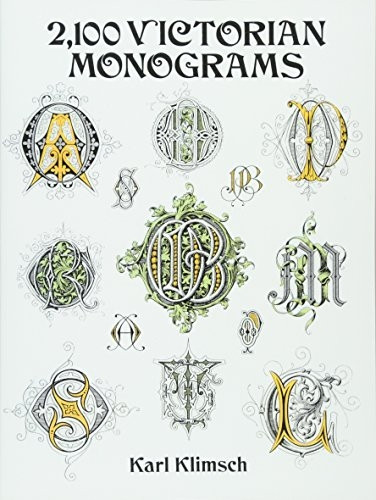 2100 Victorian Monograms (Dover Pictorial Archive)