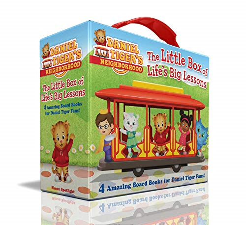 The Little Box of Life's Big Lessons: Daniel Learns to Share; Friends Help Each Other; Thank You Day; Daniel Plays at School (Daniel Tiger's Neighborhood) [Board book]