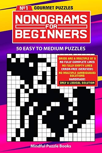 Nonograms for Beginners: 50 Easy to Medium Puzzles (Nonograms for Beginners)