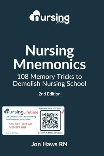 Nursing Mnemonics: 108 Memory Tricks to Demolish Nursing School