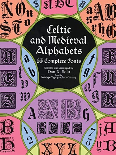 Celtic and Medieval Alphabets (Dover Pictorial Archives)