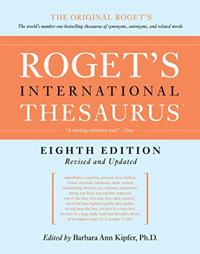 Roget's International Thesaurus, 8th Edition [Thumb Indexed]