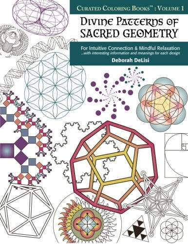 Divine Patterns of Sacred Geometry Coloring Book
