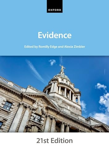 Evidence (Bar Manuals)