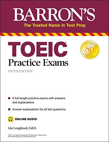 TOEIC Practice Exams (with  - online audio) (Barron's  - Test Prep)