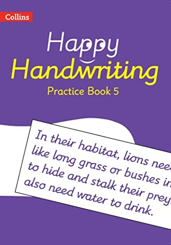 Happy Handwriting - Practice Book 5 (Happy Handwriting)