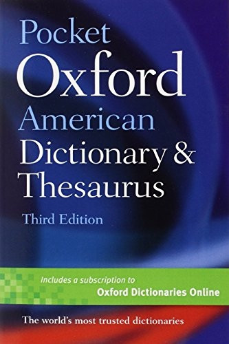 Pocket Oxford American Dictionary &; Thesaurus
