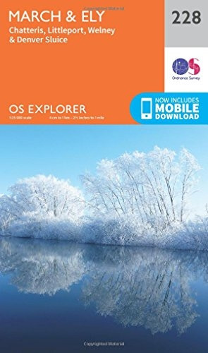 OS Explorer Map (228) March and Ely