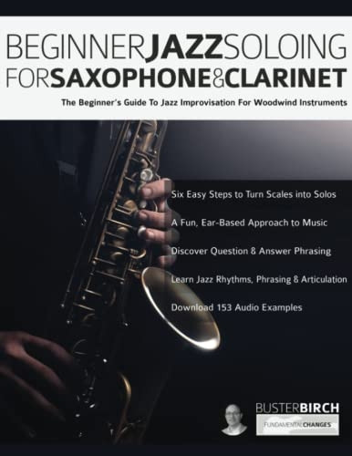 Beginner Jazz Soloing for Saxophone & Clarinet