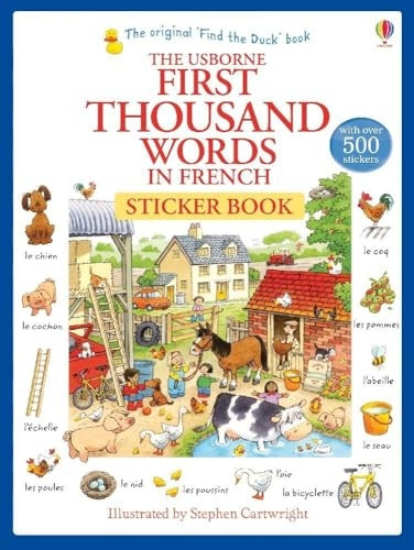 First Thousand Words in French Sticker Book (First Thousand Words Sticker)