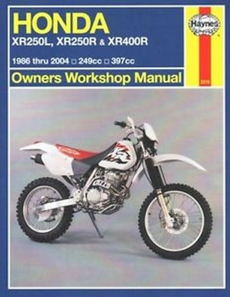 Honda XR250L, XR250R & XR400R (Haynes Automotive Repair Manuals)