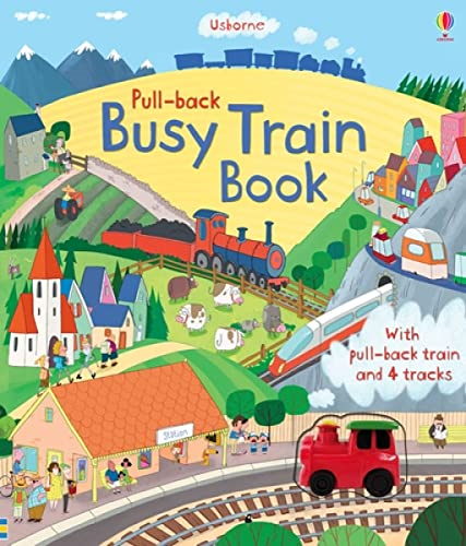 Pull-back Busy Train (Usborne Pull-back Series)