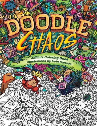 Doodle Chaos: Zifflin's Coloring Book (Zifflin's Coloring Book)
