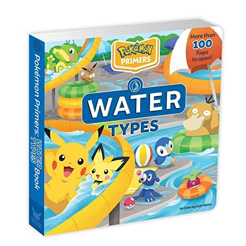 Pokemon Primers: Water Types Book (Pokemon Primers) [Board book]